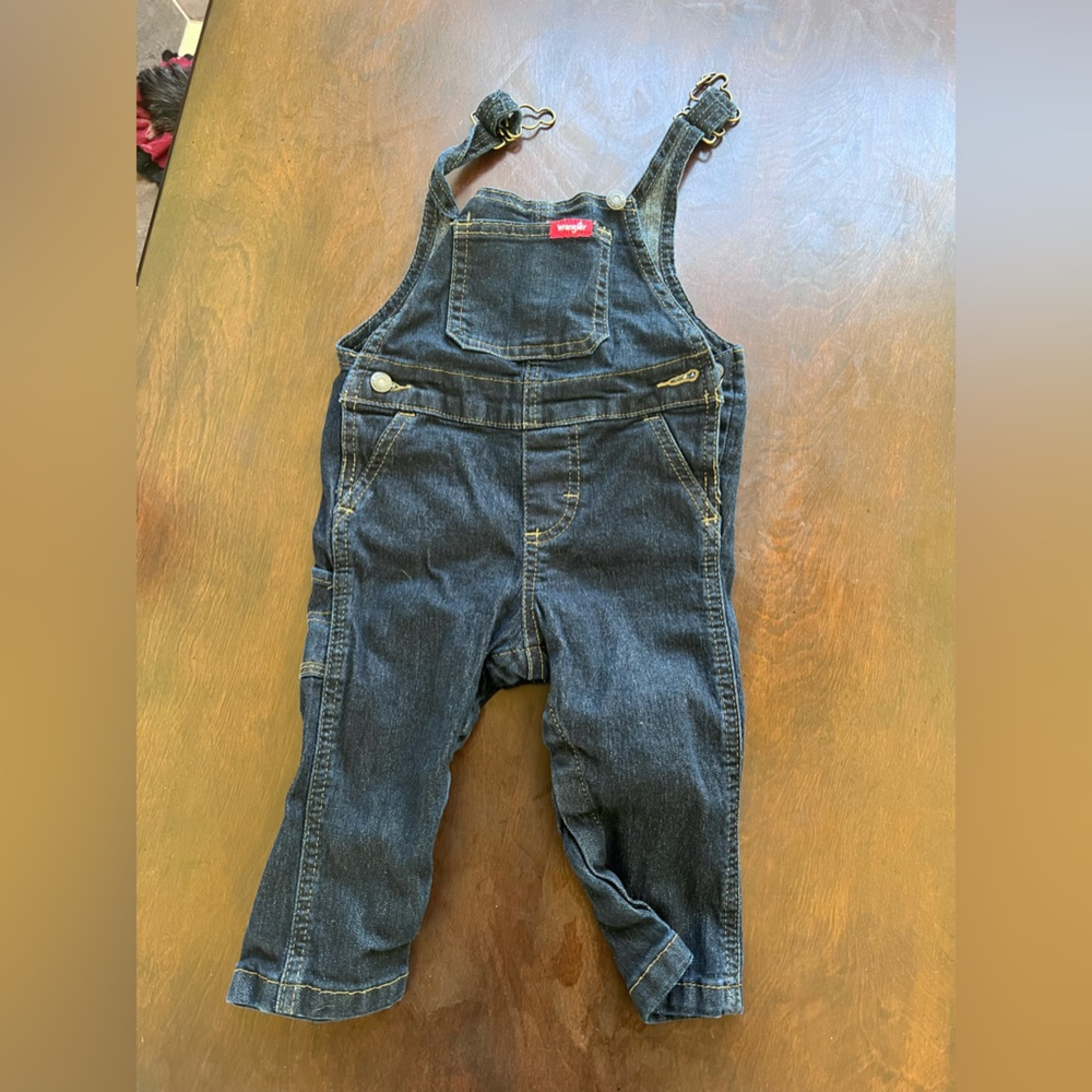 Toddler wrangler overalls